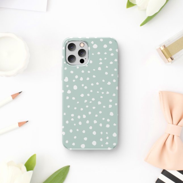Capa Para iPhone 11 Pontos Dalmacianos Verde, Pontos Dalmacianos, Pont (Criador carregado)