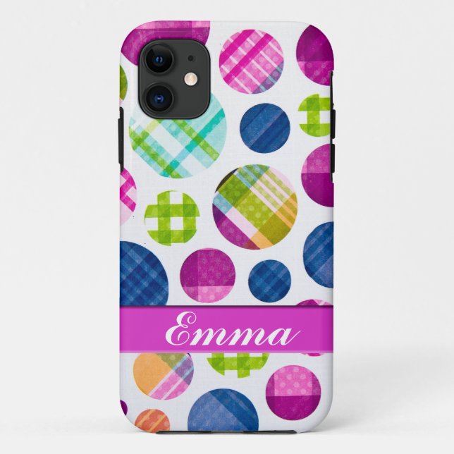 Capa Para iPhone 11 Pontos de Trendy (Verso)