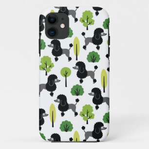 Capa Para iPhone 11 Poodle no parque