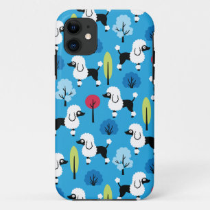 Capa Para iPhone 11 Poodle no parque