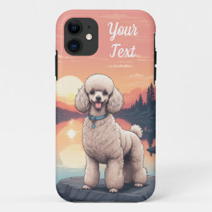 Capa Para iPhone 11 Poodle por Lake