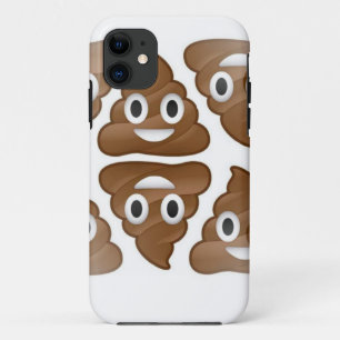Capa Para iPhone 11 poop emojis