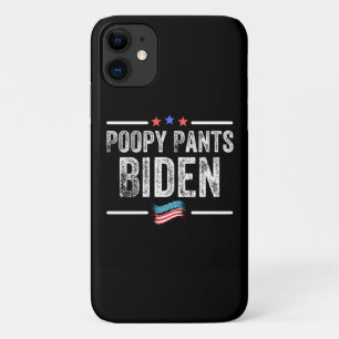 Capa Para iPhone 11 Poopy Pants Biden