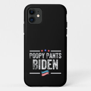 Capa Para iPhone 11 Poopy Pants Biden