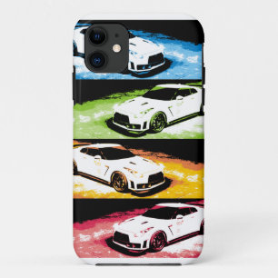 Capa Para iPhone 11 Pop art GTR de Nissan