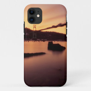 Capa Para iPhone 11 Por do sol da ponte de St Johns