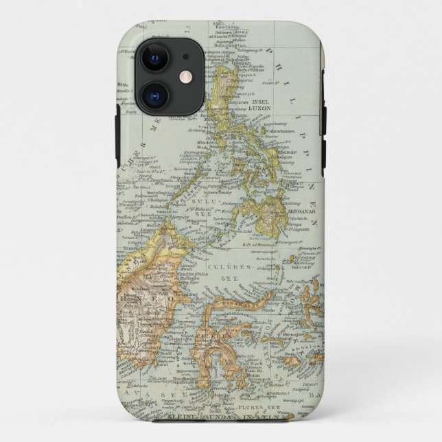 Capa Para iPhone 11 Porcelana de Indo e arquipélago do malaio (Verso)