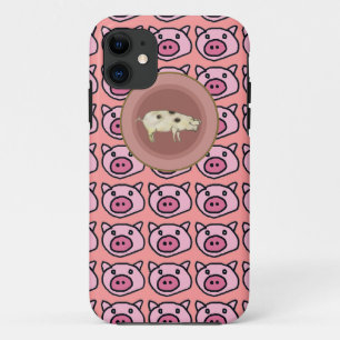 Capa Para iPhone 11 porco fazenda