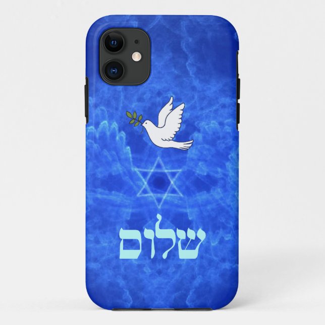 Capa Para iPhone 11 Porta - Shalom (Verso)