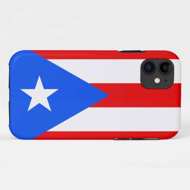 Capa Para iPhone 11 Porto Rico (Verso (horizontal))