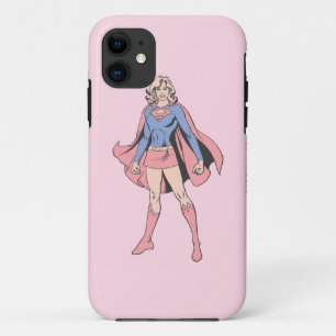 Capa Para iPhone 11 Pose 3 de Supergirl