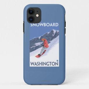 Capa Para iPhone 11 Poster das viagens vintage de
