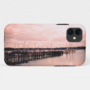 Capa Para iPhone 11 Poster de Boat Dock