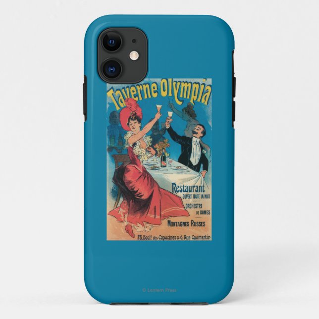 Capa Para iPhone 11 Poster do promocional da Olympia de Taverne (Verso)