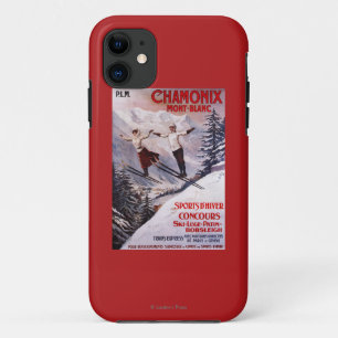 Capa Para iPhone 11 Poster do promocional do esqui