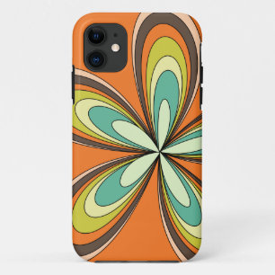 Capa Para iPhone 11 Potência das flores primavera hippie retrô dos a