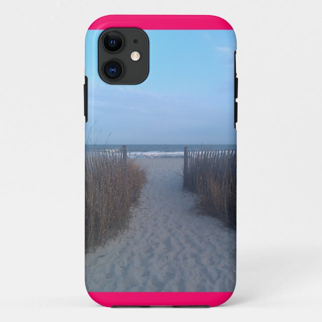 Capa Para iPhone 11 Praia (Verso)