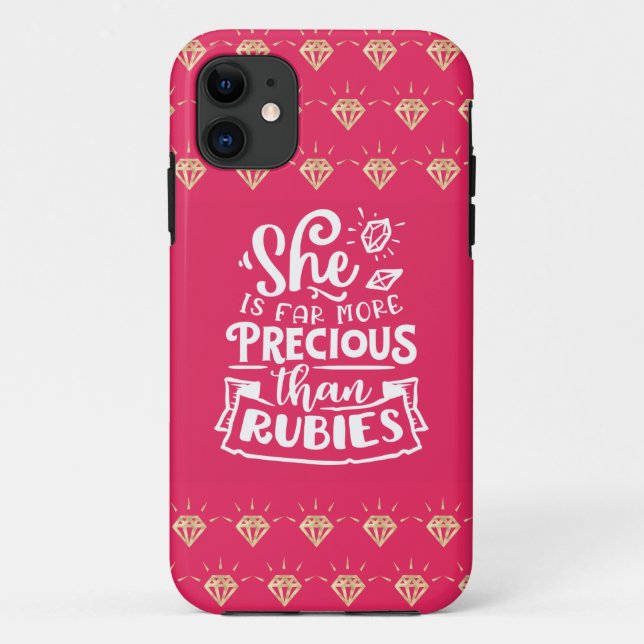 Capa Para iPhone 11 Precioso Bonito Que Borracha (Verso)