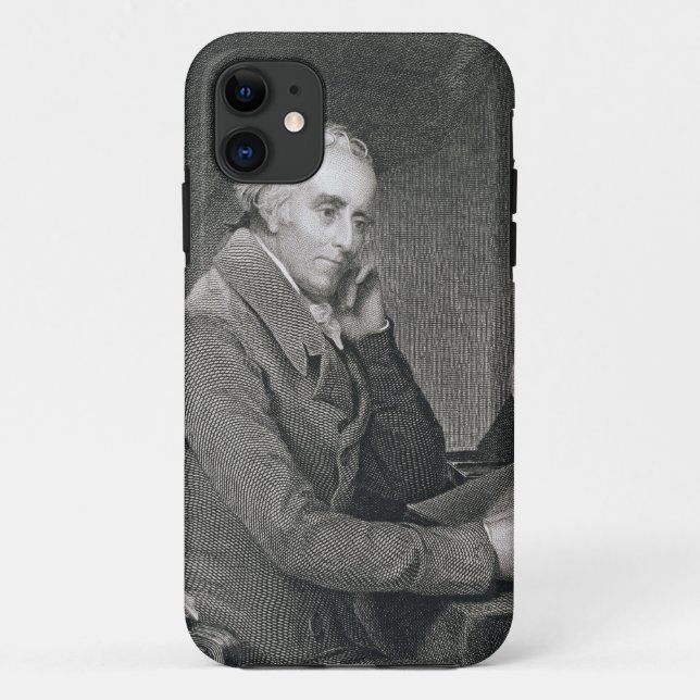 Capa Para iPhone 11 Precipitação de Benjamin, gravada por Richard W. (Verso)