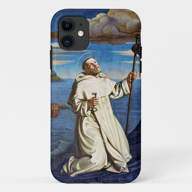 Capa Para iPhone 11 Prêmio São Raimundo de Peñafort Estilo Barroco (Verso)
