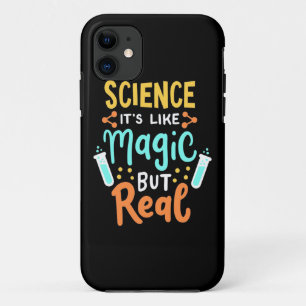 Capa Para iPhone 11 Presente de aniversário Ciência É Como Magia