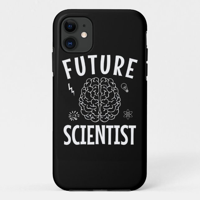 Capa Para iPhone 11 Presente de aniversário | Futuro cientista (Verso)
