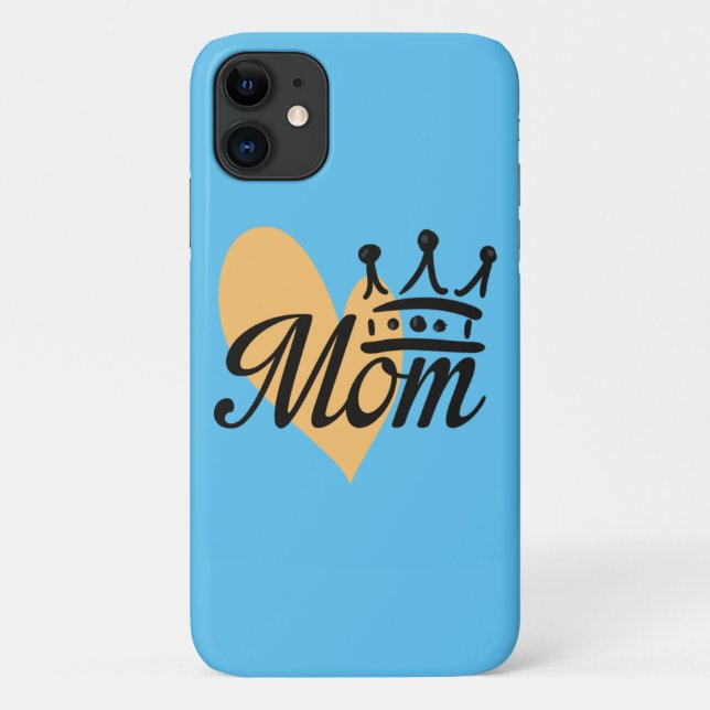 Capa Para iPhone 11 presente de dia de as mães (Verso)