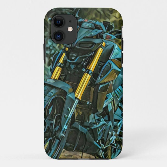 Capa Para iPhone 11 Presente de moto (Verso)
