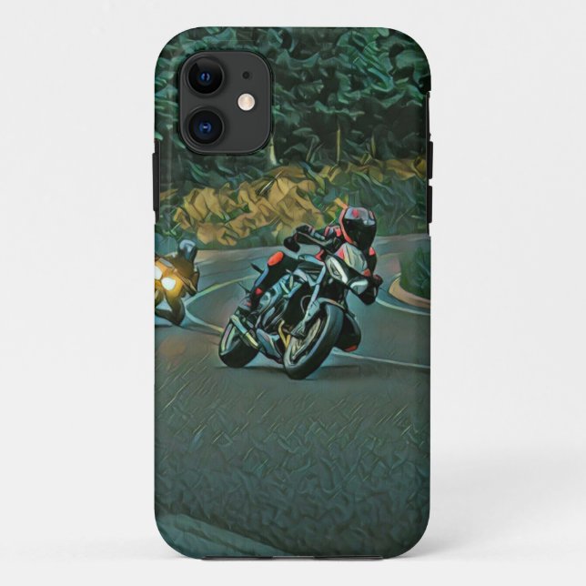 Capa Para iPhone 11 Presente de motocicleta (Verso)