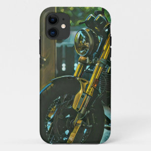 Capa Para iPhone 11 presente de motociclista de retro