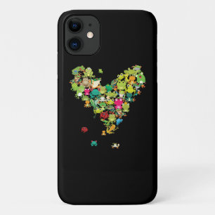 Capa Para iPhone 11 Presente de Sapo Sapos cardíacos