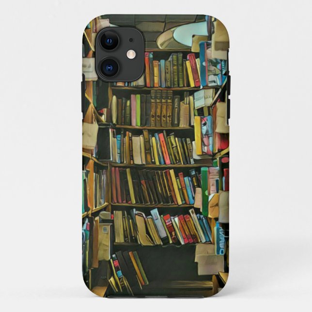 Capa Para iPhone 11 Presente de vindima para amantes de livros (Verso)