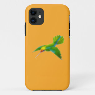 Capa Para iPhone 11 Presente do Designer de Birdlover de Aves Hummingb