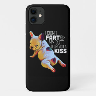 Capa Para iPhone 11 Presente no cão Eu não fiz o meu Bumbum te dar u