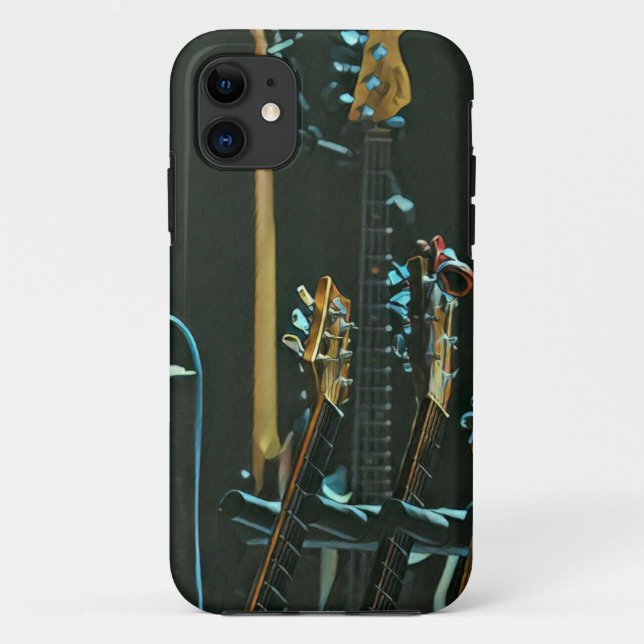 Capa Para iPhone 11 Presente para amigo guitarrista (Verso)