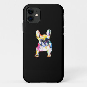 Capa Para iPhone 11 Presente para Bulldog Francês com Aquarela Origin