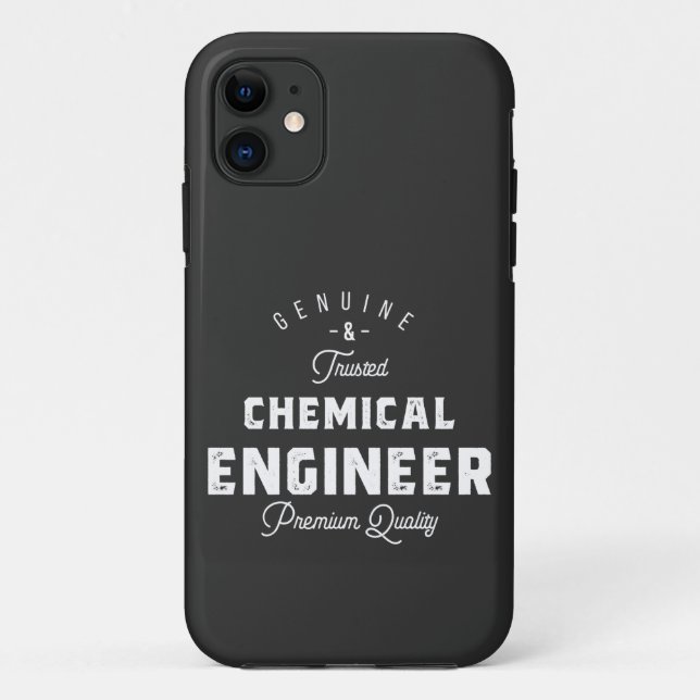 Capa Para iPhone 11 Presente para Engenheiro Químico (Verso)