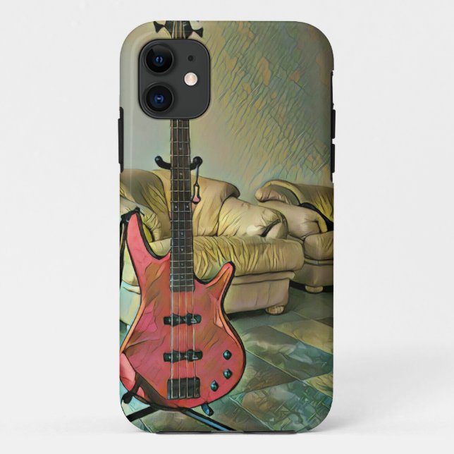 Capa Para iPhone 11 Presente para guitarristas (Verso)