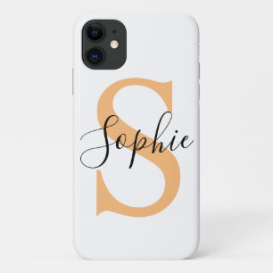 Capa Para iPhone 11 Presente Personalizado com Nome em Letra Elegante