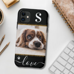 Capa Para iPhone 11 Presente personalizado para amantes de cães com fo