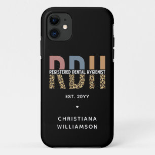 Capa Para iPhone 11 Presentes de Higienista Dental Registrados de RDH