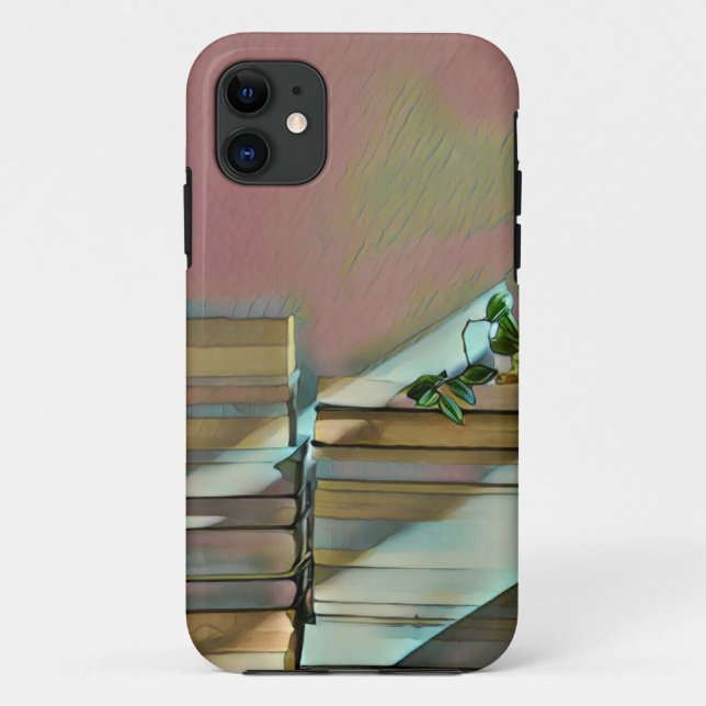 Capa Para iPhone 11 Presentes de luxo para amantes de livros (Verso)