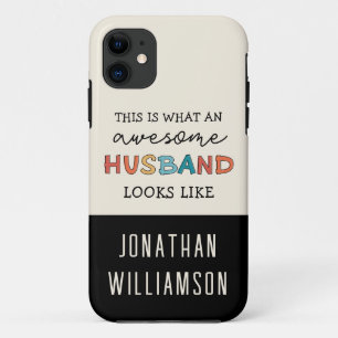 Capa Para iPhone 11 Presentes De Marido Engraçado Personalizados