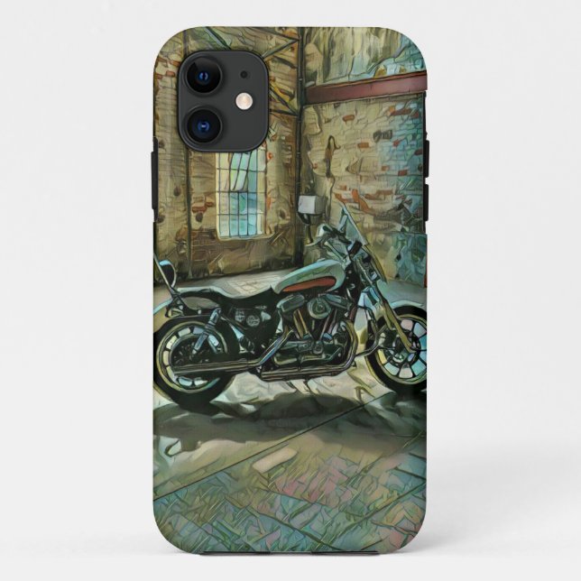 Capa Para iPhone 11 presentes de motociclistas (Verso)