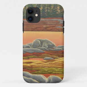 Capa Para iPhone 11 Presentes de Urso Polar IPhone 5 Case Wildlife Art