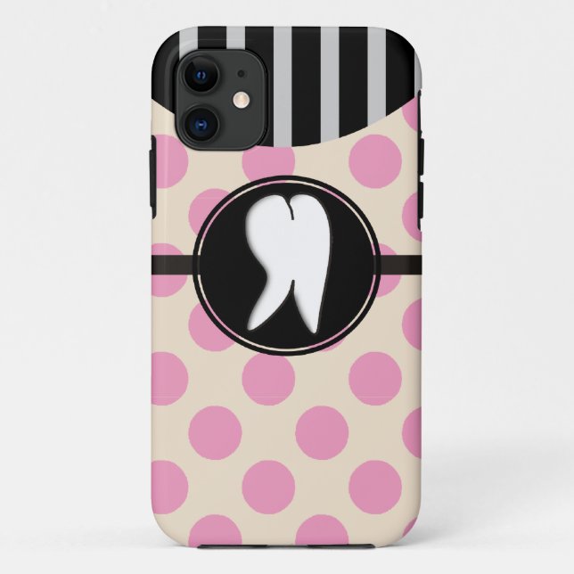 Capa Para iPhone 11 Presentes dentais do design do dente (Verso)
