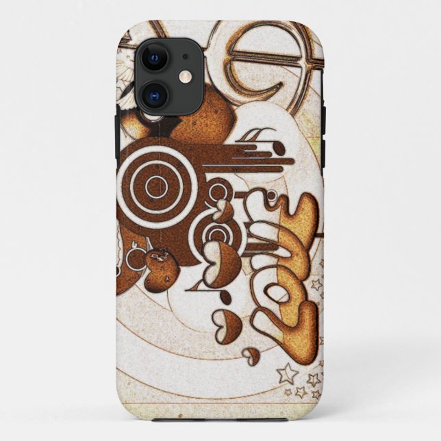Capa Para iPhone 11 Presentes do destino (Verso)
