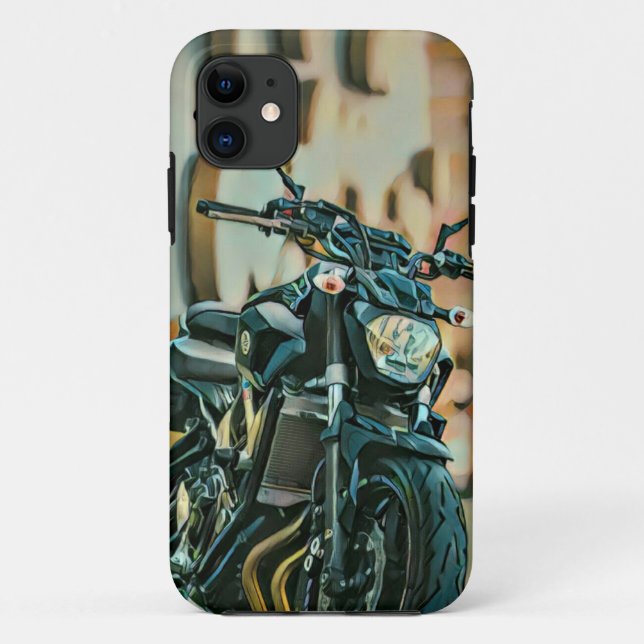Capa Para iPhone 11 Presentes legal para motociclistas (Verso)