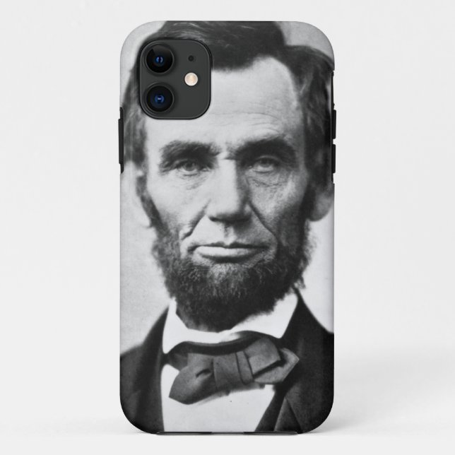 Capa Para iPhone 11 Presidente Abraham Lincoln (Verso)