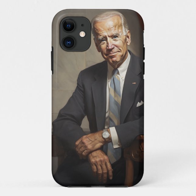 Capa Para iPhone 11 Presidente Joe Biden (Verso)